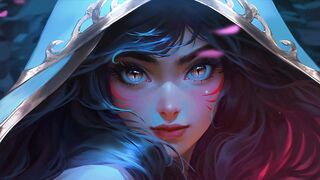 Beautiful Witch Woman AI Design Part - 1