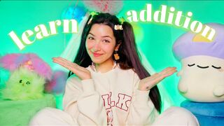 ASMR for children ✨ Learn how to count and additions!