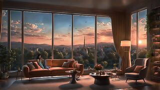 Cozy interior of the room