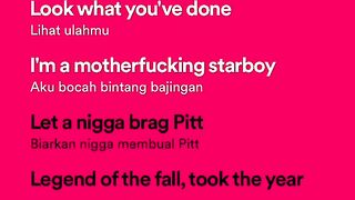 lagu starboy enak didenger????
