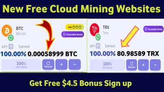 New Free Bitcoin Mining Website 2024 - New Free Cloud Mining Website | Free Bitcoin Earning Website