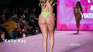 Kelly Kay in Slow Motion | Miami Swim Week 2024