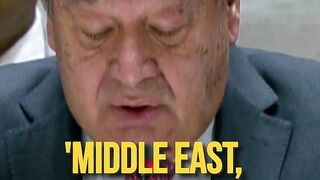 'Middle East, World Can't Afford More War'_ UN Chief _ Watch.