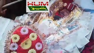فیصل آباد:سانحہ کلرکہار میں جاں بحق ہونے والے دونوں دوستوں کو سہرے پہنا کر جنازہ