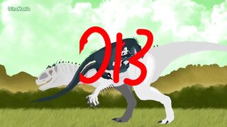 Indominus Rex vs Indoraptor (2015 vs 2018) JW Battle