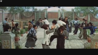 『0086』 The attack of the Bushido school on the school of Chinese masters. @ 【Fist of Fury, 1972, - Bruce Lee】