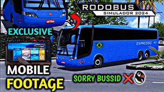 Sorry Bussid Finally Exclusive Mobile Footage Rodobus Simulador 2024 Released | Bus Gameplay