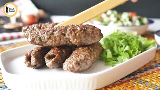 Restaurant style Seekh Kabab Recipe By Food Fusion
