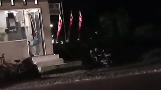 Kereta api lewat