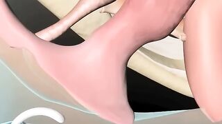 Vaginal Pessary Ring Insertion Procedure 3D Animation