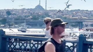 The scenery here is so cool