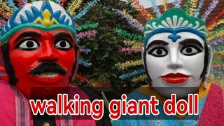 walking giant doll