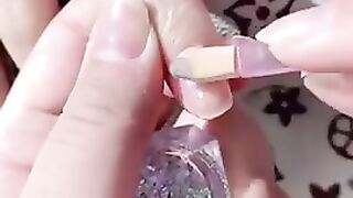 Glitter nails