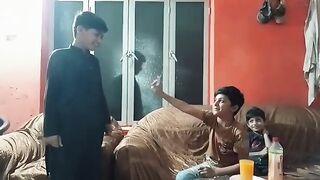 cute baby lunch dinner AK sath // cute baby enjoying eating sikh kabab///