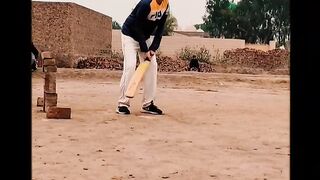 Nice cricket maza world #cricket