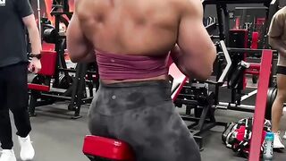 of a female bodybuilder