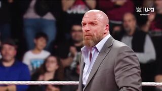 Triple H announcement for new belt WWE Raw