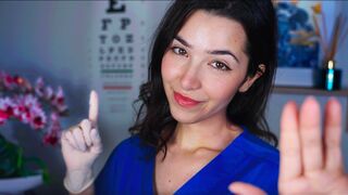 ASMR Detailed Ear & Eye Exam For Relaxation ????