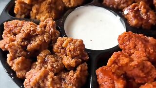 The BONELESS FRIED CHICKEN WING PLATTER from Blue Ribbon Fried Chicken