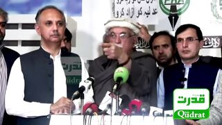 Mehmood Achakzai Angry on Speaker National Assembly Ayaz Sadiq _ Shehbaz Sahirf _ Press Conference.