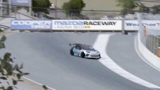 Excellent  car driving on the road