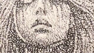 A drawing I made out of words