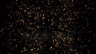 4K Gold Explosion effect