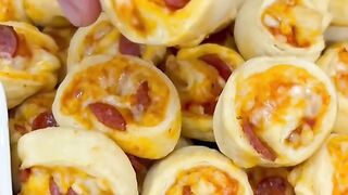 Pepperoni pinwheels
