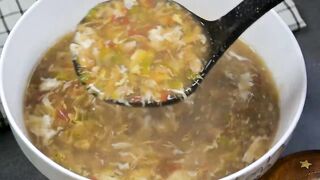 Chicken  and Sour Soup Recipe, Simple and Easy chicken Soup at home