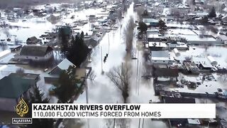 Mass evacuations as floods in Russia’s Kurgan region set to peak