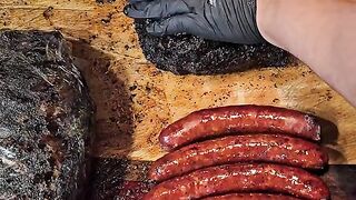 brisket sausage porkribs barbecue