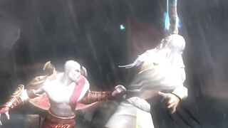 Kratos kills Athena