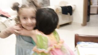 Maham with friend
