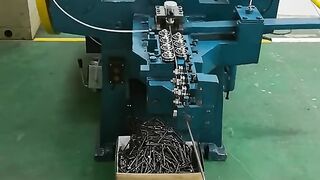 Manufacture 4-inch nails with a length of 100mm, with an output of 280 nails per minute