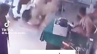 A Man Fell Hospital Street Town