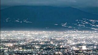 View kota Bandung Jawa Barat Indonesia.