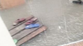 After rain in Dubai