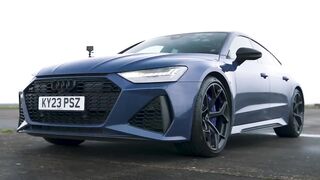 New RS7 Performance v BMW M8 v AMG GT63: DRAG RACE