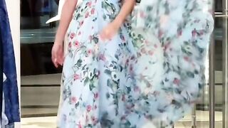 Floral gowns