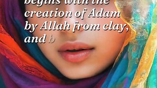 The story of Prophet Adam (peace be upon him).