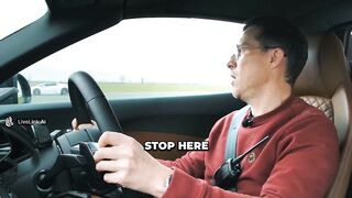 Audi r8 brake test