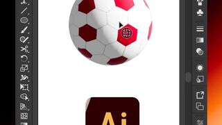 How To Draw a Football (Soccer Ball) In Illustrator Adobe Illustrator CC Tutorial