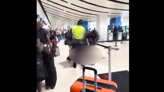 Jamaica Airport Woman Viral Video