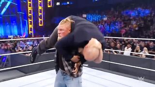 The Undertaker eliminates Goldberg in the Royal Rumble Match_ Royal Rumble 2024