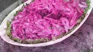 Салат с кальмарами и свеклой
