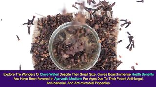 Control Diabetes With Drinking Clove Water Every Morning