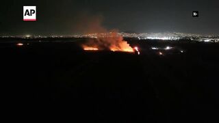 Firefighters in Mexico battle forest fires amid record-breaking heat wave.