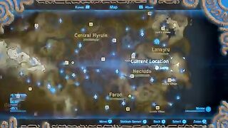 Dragon locations and sacred site quests in The Legend of Zelda: Breath of the Wild.
