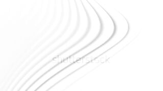 Bright white grey waves abstract motion background. Seamless looping animation