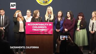 Paris Hilton backs California bill bringing more transparency to youth treatment facilities.